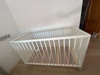 Cuna blanca Sundvik IKEA