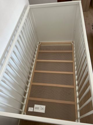 Cuna blanca Sundvik IKEA