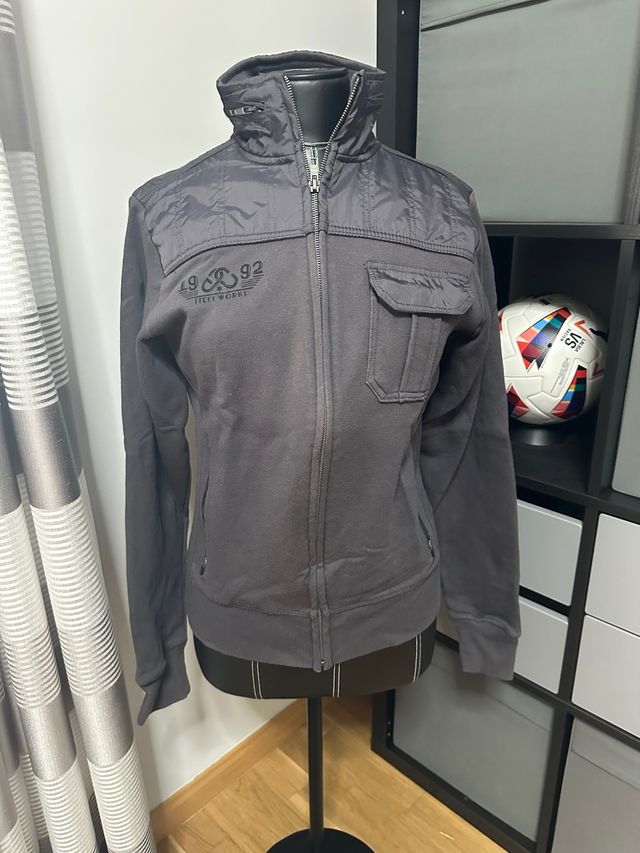 Sudadera Green Coast gris