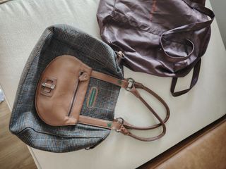 Bolso Salvador Bachiller - Marrón Gris