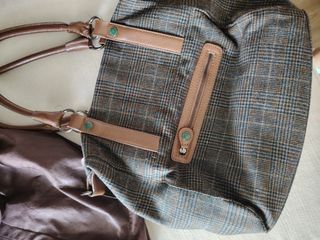 Bolso Salvador Bachiller - Marrón Gris
