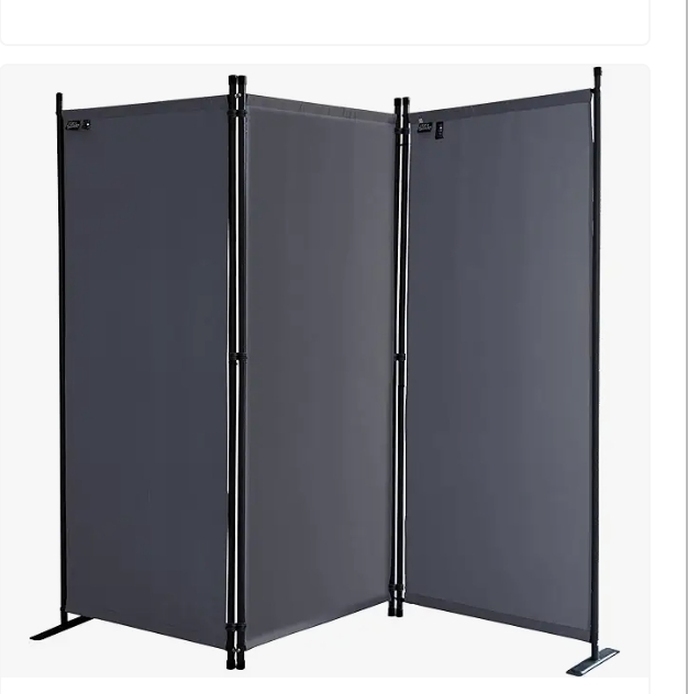 Separador/ Panel separador gris 3 hojas