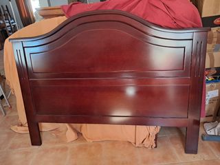 Cabecero madera maciza nogal 150cm