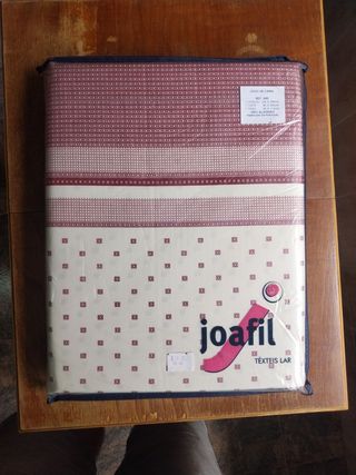 Juego sábanas Joafil algodón y mantel de algodón 
