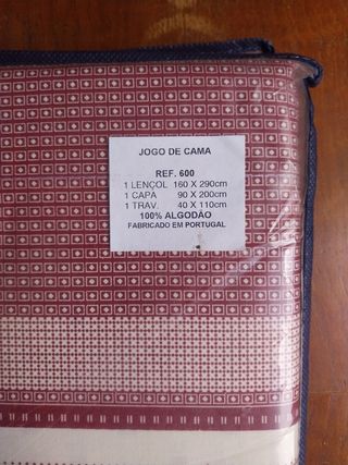 Juego sábanas Joafil algodón y mantel de algodón 