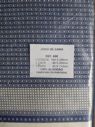Juego sábanas Joafil algodón y mantel de algodón 