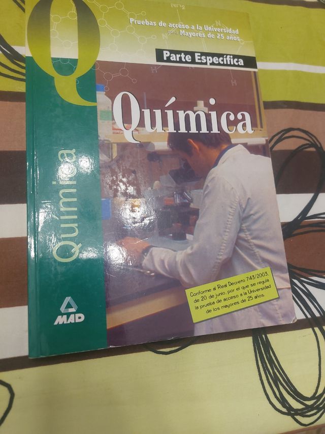 Química. Prueba específica. Prueba de acceso a ...