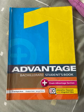 ADVANTAGE FOR BACHILLERATO 1. ST'S BOOK (2017)