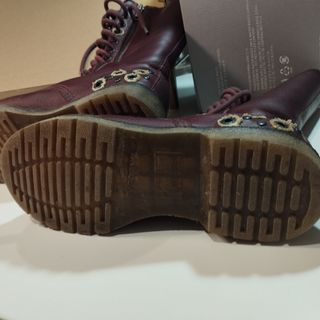 Botas Dr Martens mujer burdeos 
