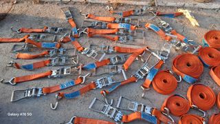 24 cinchas camión + 24carracas