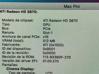 ATI Radeon 3870HD - Edición Mac