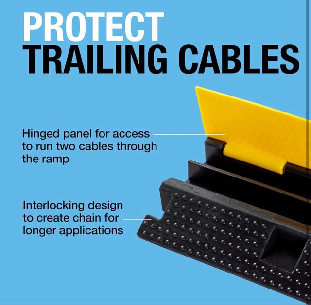 Protector Cables Exterior Amarillo - miniatura 2
