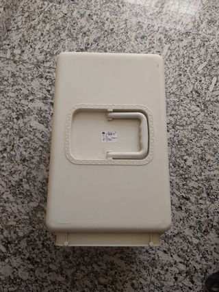 Transportín mascota pequeño beige/rosa