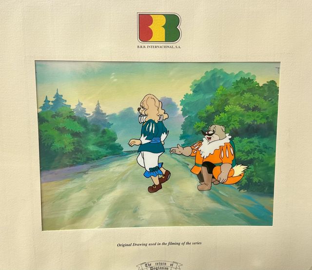 DIBUJOS ORIGINALES SERIE D'ARTACAN