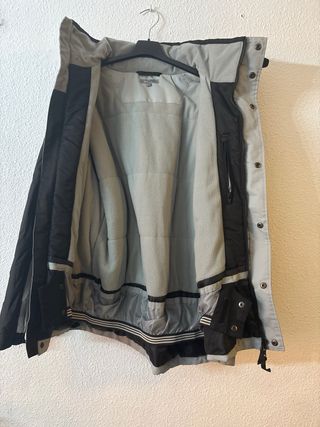 Chaqueta Nieve Unisex Negro-Gris