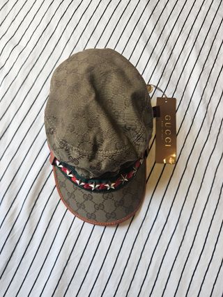 Gorra militar Gucci