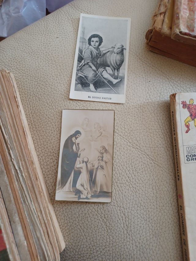 2 Estampitas Religiosas Antiguas