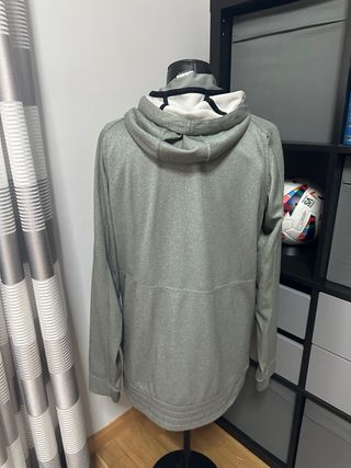 Chaqueta Nike SB gris con capucha
