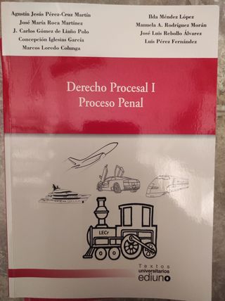Libros de derecho procesal I y II