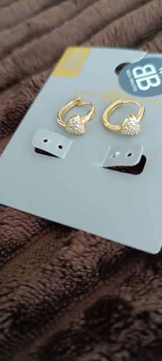 Aros corazón Bijou Brigitte