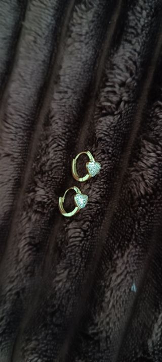 Aros corazón Bijou Brigitte
