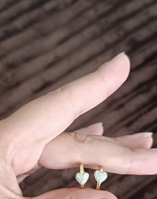 Aros corazón Bijou Brigitte