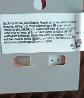 Aros corazón Bijou Brigitte