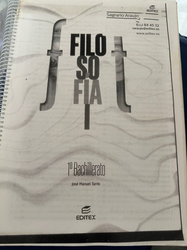 Filosofía 1º Bachillerato