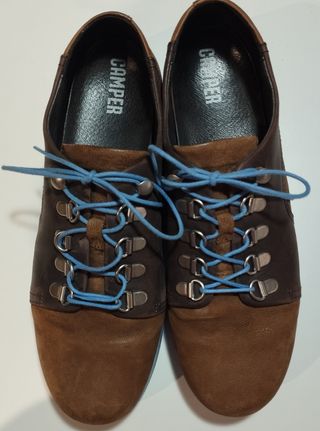 Zapatillas Camper marrón-azul