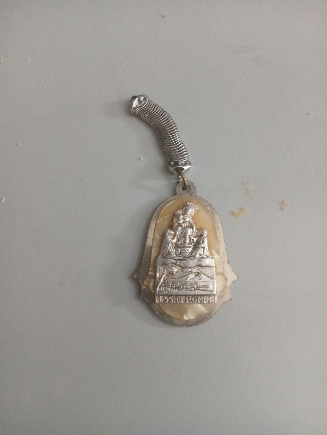 Medaglietta Madonna Pompei vintage
