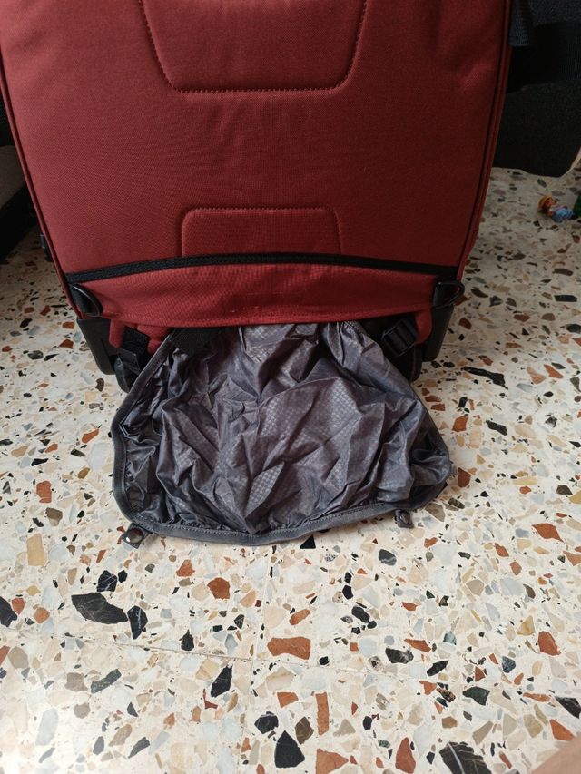 Mochila trolley maleta Samsonite roja nueva