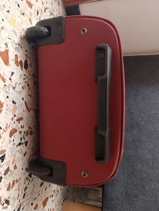 Mochila trolley maleta Samsonite roja nueva