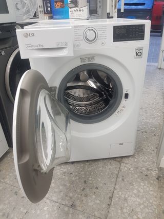 LAVADORA LG 9KG GARANTÍA + TRANSPORTE 