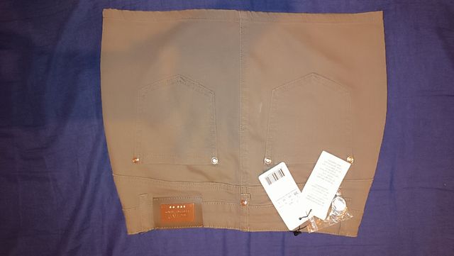 Minigonna verde oliva Motivi