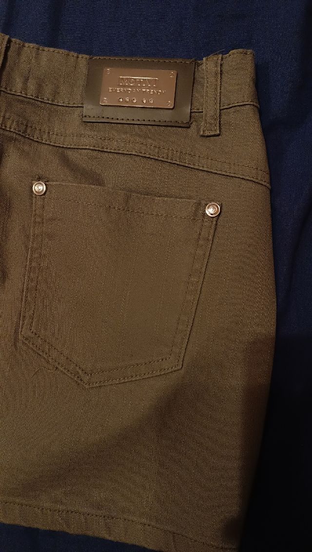 Minigonna verde oliva Motivi