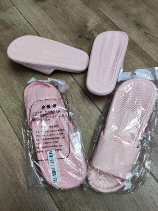 Sandalias rosa nuevas estrenar 