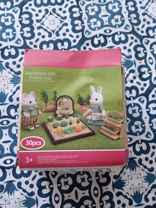 Set da giardino Sylvanian Families 30 pezzi