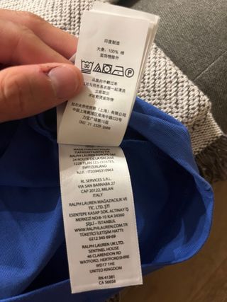 Polo Ralph Lauren T-Shirt Uomo Blu M