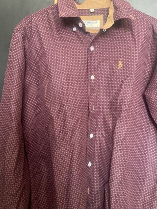 Camisa Clothing Keep M - Granate estampada
