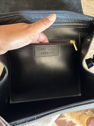 Bolso piel serpiente blanco-negro