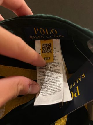 Berretto Polo Ralph Lauren verde