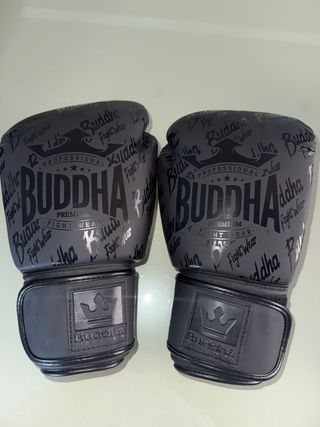 Guantes boxeo Buddha negros 16 oz 