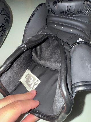 Guantes boxeo Buddha negros 16 oz 