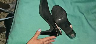 Zapatos tacón negros