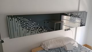 Cabecero cama moderno - espejo