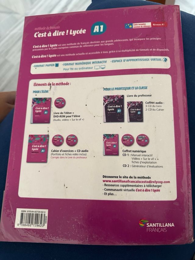C'EST A DIRE LYCEE A1 ELEVE