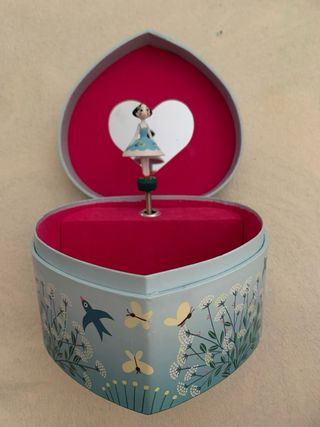 Joyero musical azul