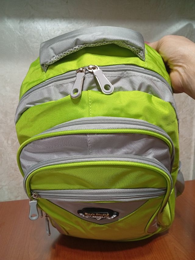 Zaino Bag's Studio verde-grigio