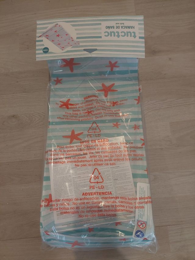 Hamaca Bebé Baño Tuc Tuc