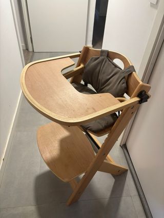 Trona evolutiva madera